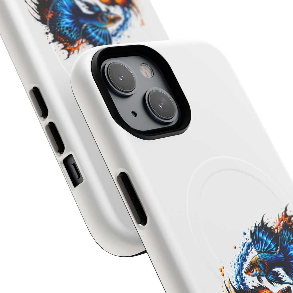 Fire & Ice Guppy – "Neon Flare" Magnetic Impact Case