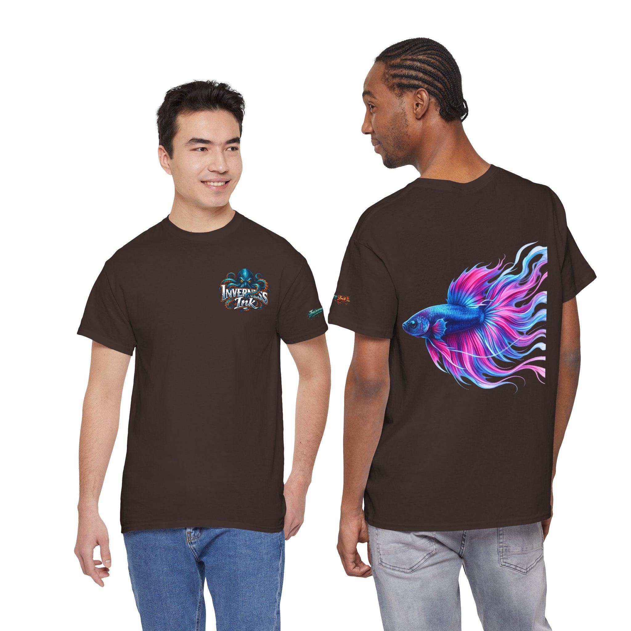 Electric Paint Betta — Classic Heavy Cotton Tee