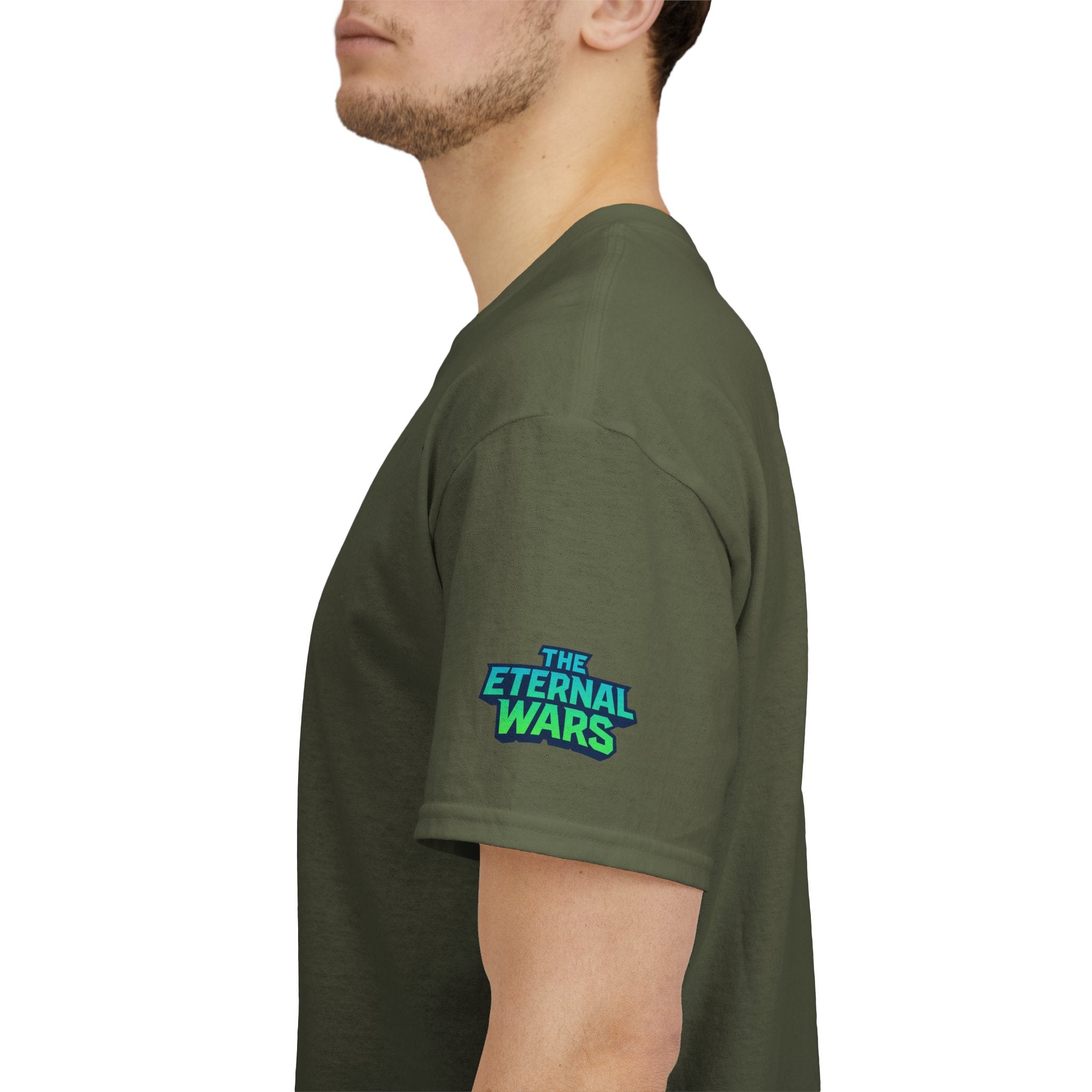 The Eternal Wars Graphic Tee – "Cambria" Winged Warrior Shirt