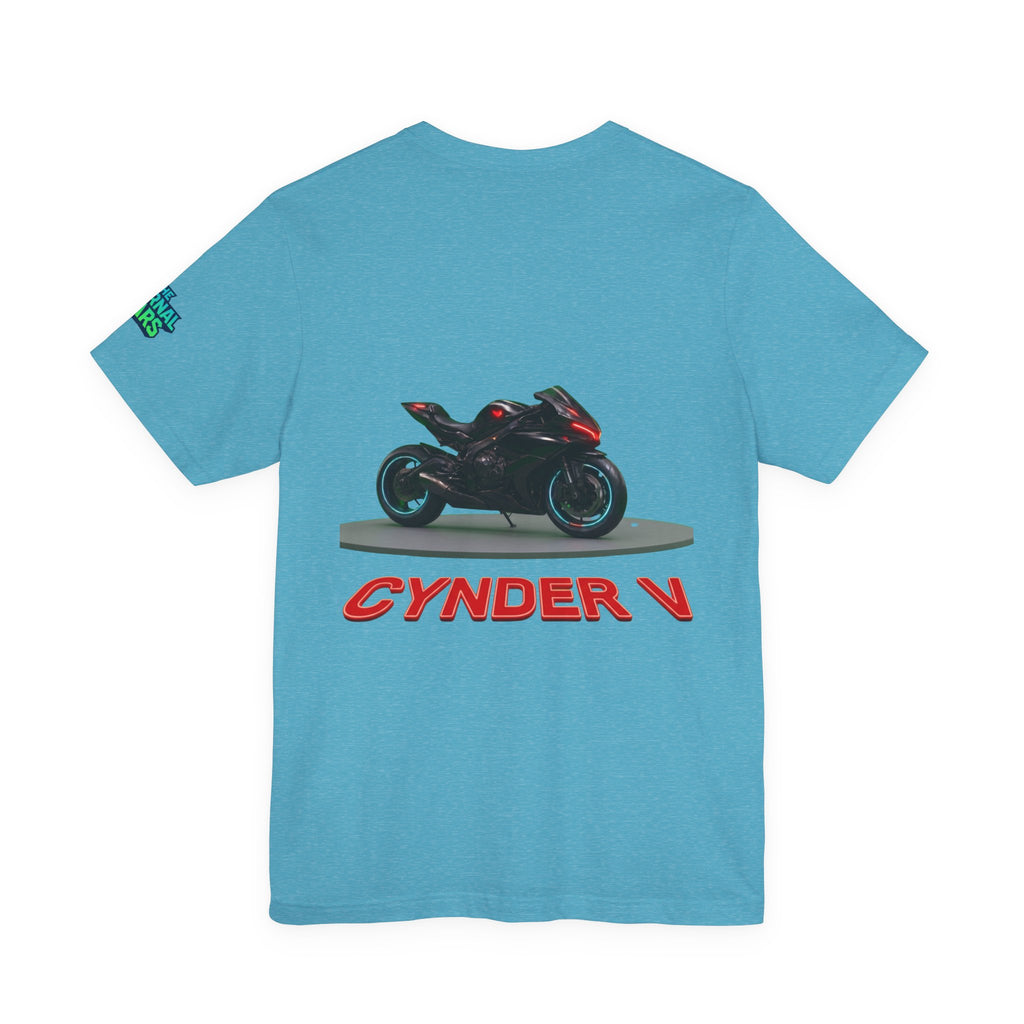 The Eternal Wars Motorcycle Tee — Cynder V Sportbike Graphic Shirt