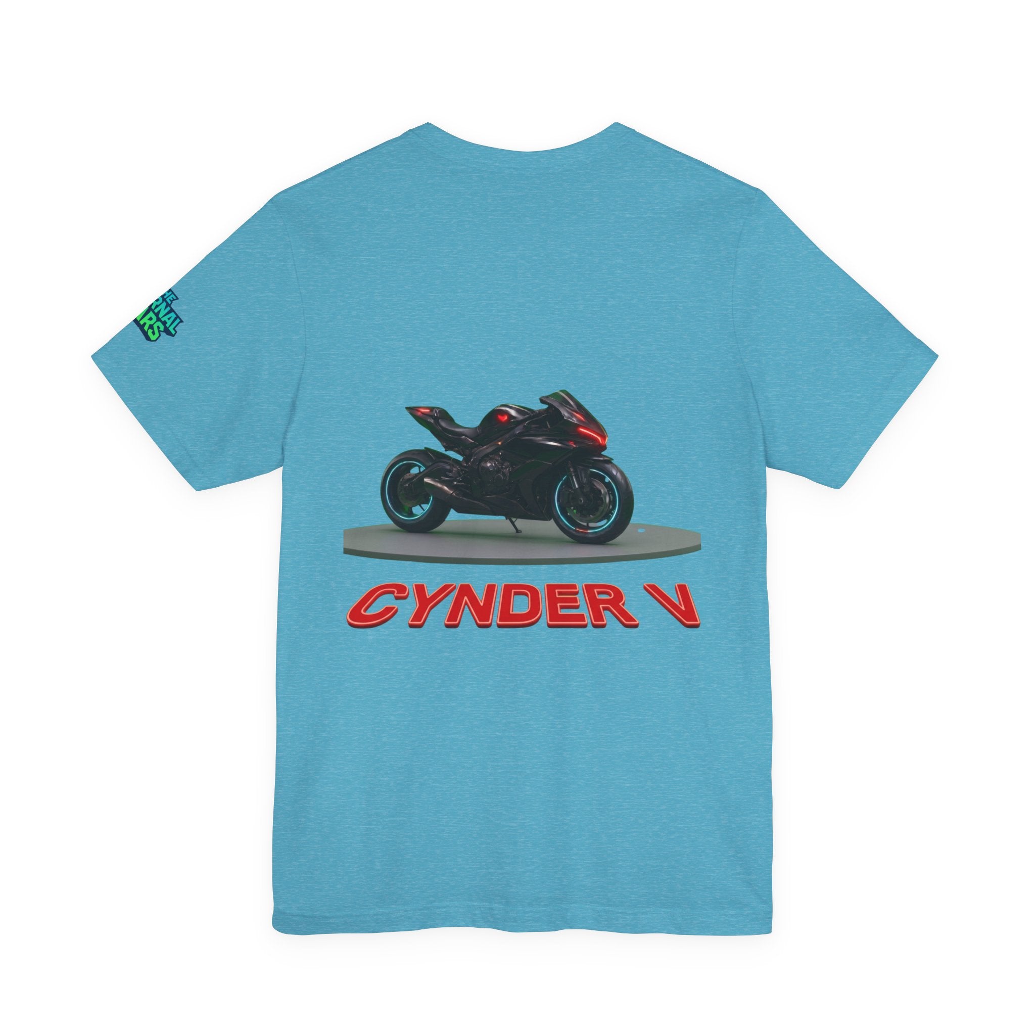 The Eternal Wars Motorcycle Tee — Cynder V Sportbike Graphic Shirt
