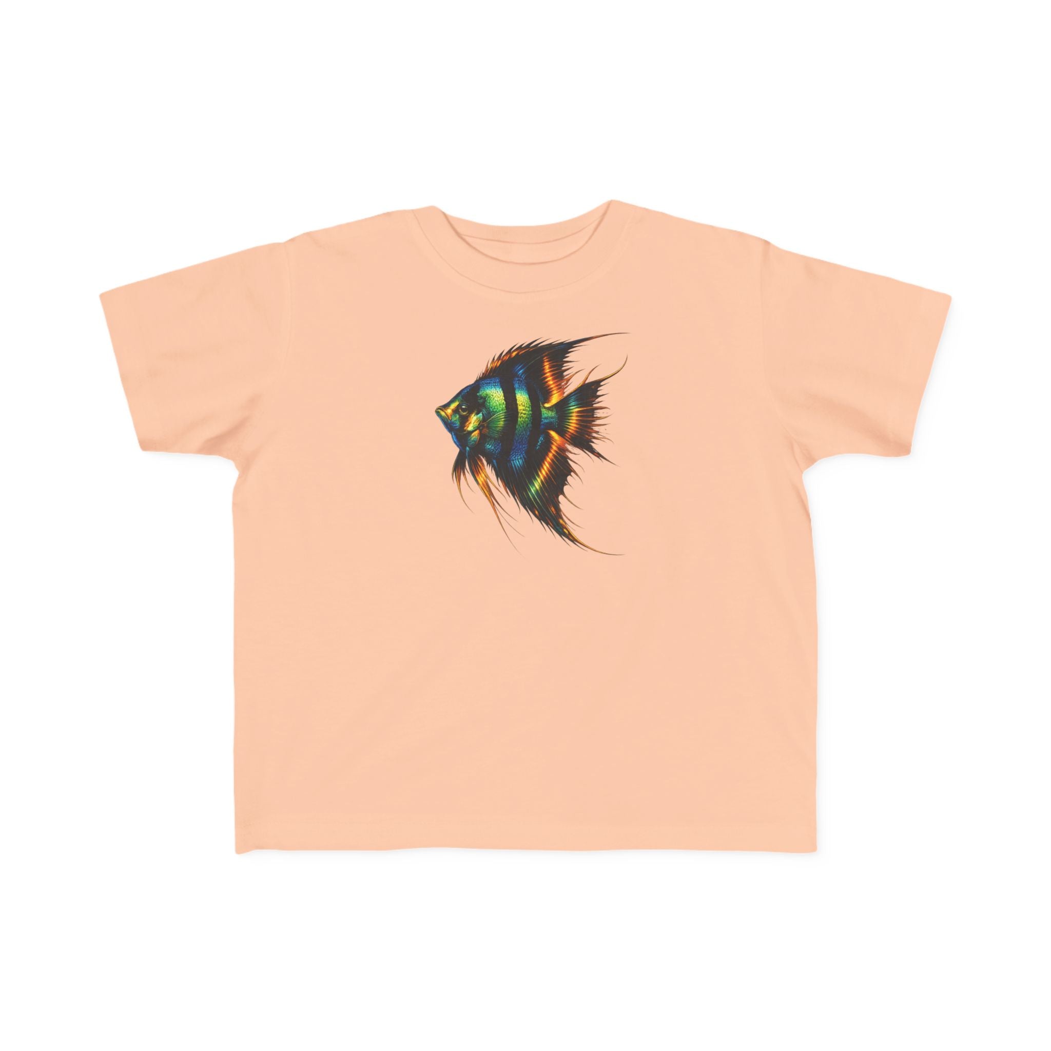 Toddler Fish Tee — Colorful Angelfish Graphic Kids Shirt