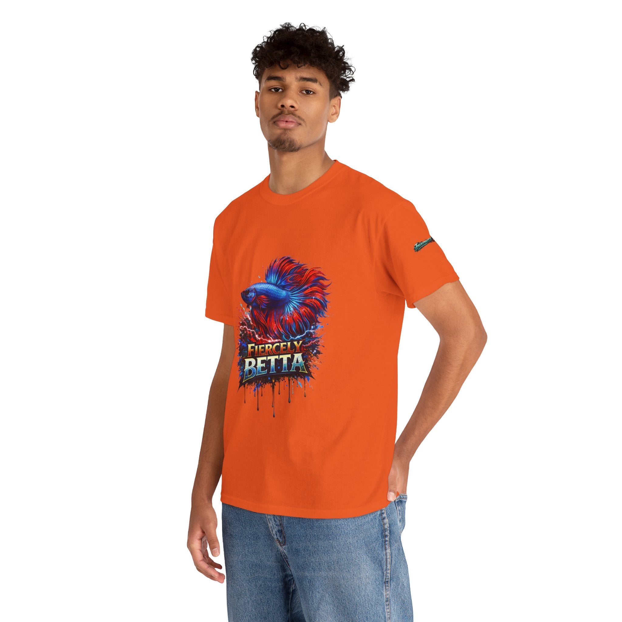 Betta Fish T-Shirt — Fiercely Betta Colorful Aquarium Fish Tee