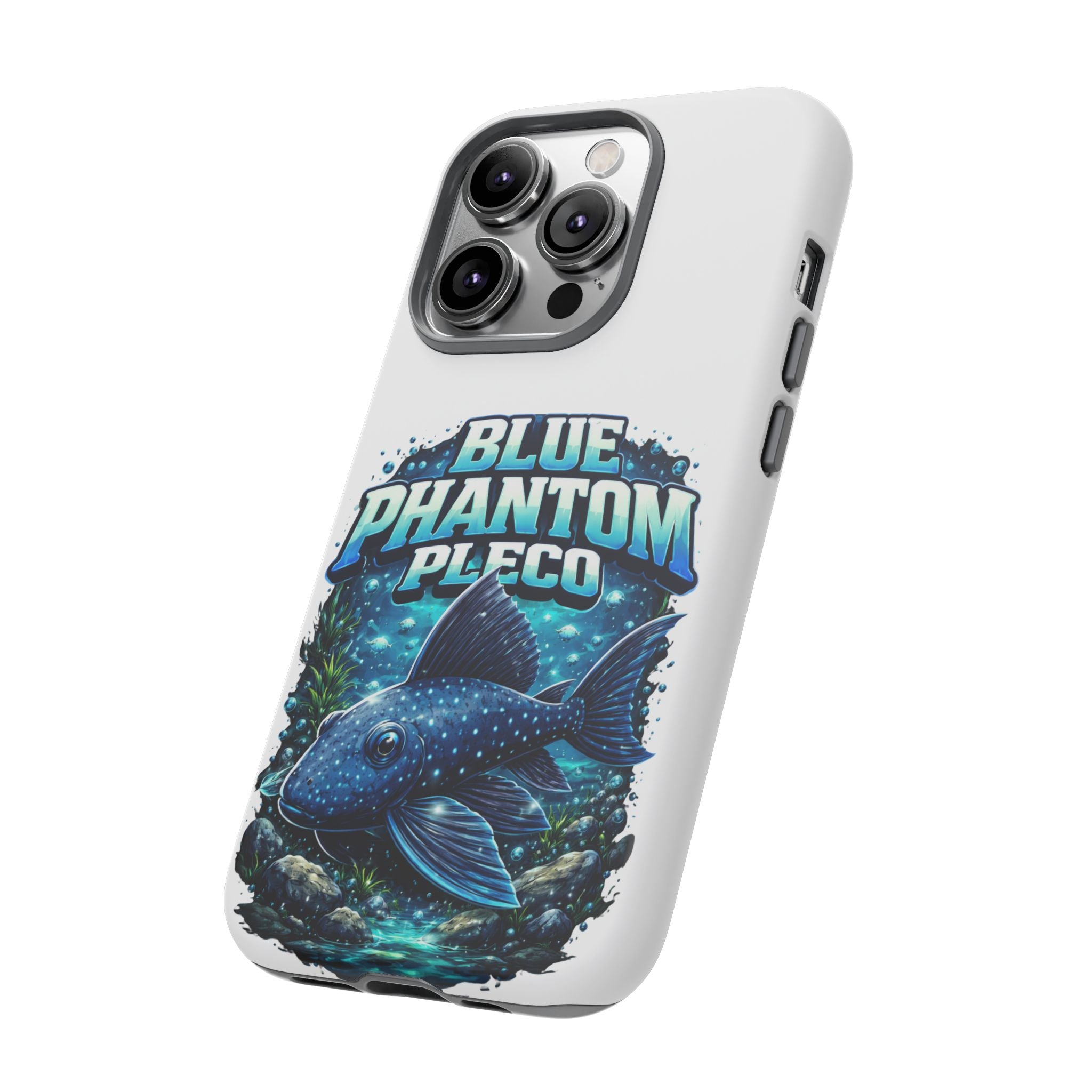 Blue Phantom Pleco Phone Case