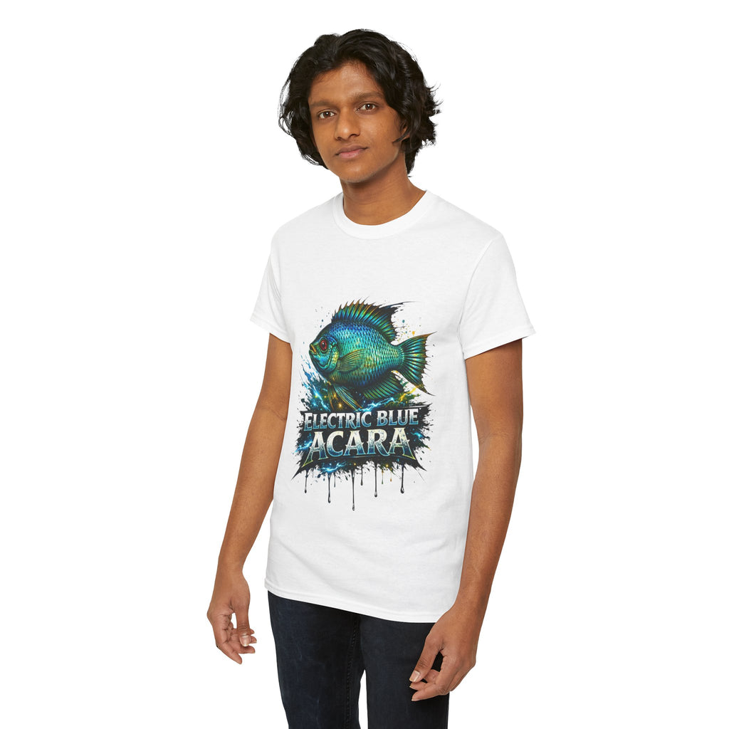 Electric Blue Acara – Premium Graphic Tee
