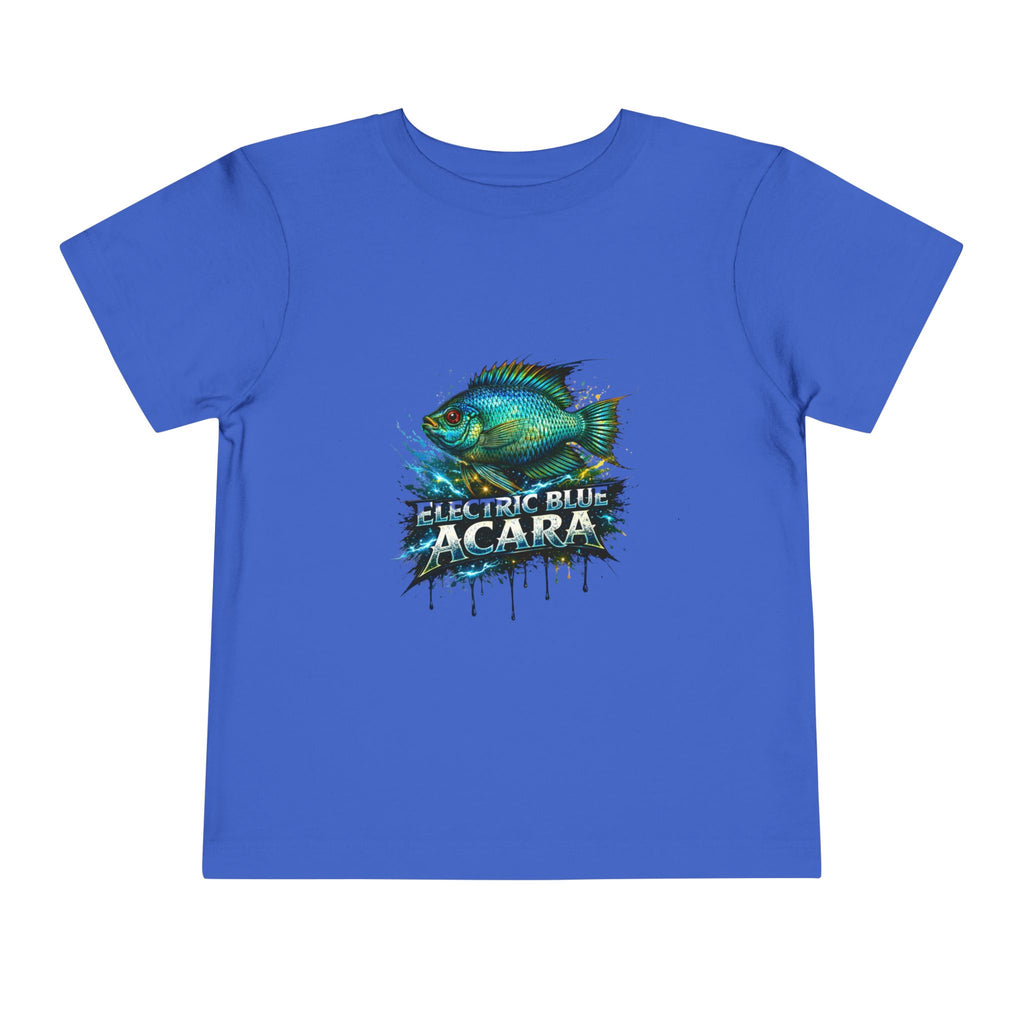 Electric Blue Acara – Toddler Graphic Tee