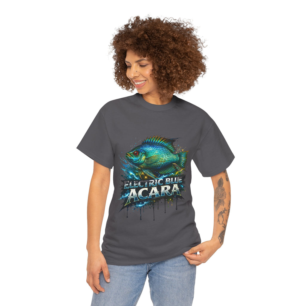 Electric Blue Acara – Premium Graphic Tee