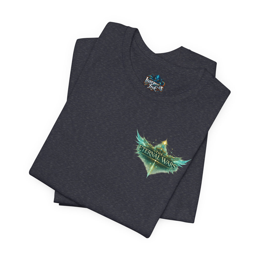 The Eternal Wars Motorcycle Tee — Cynder V Sportbike Graphic Shirt