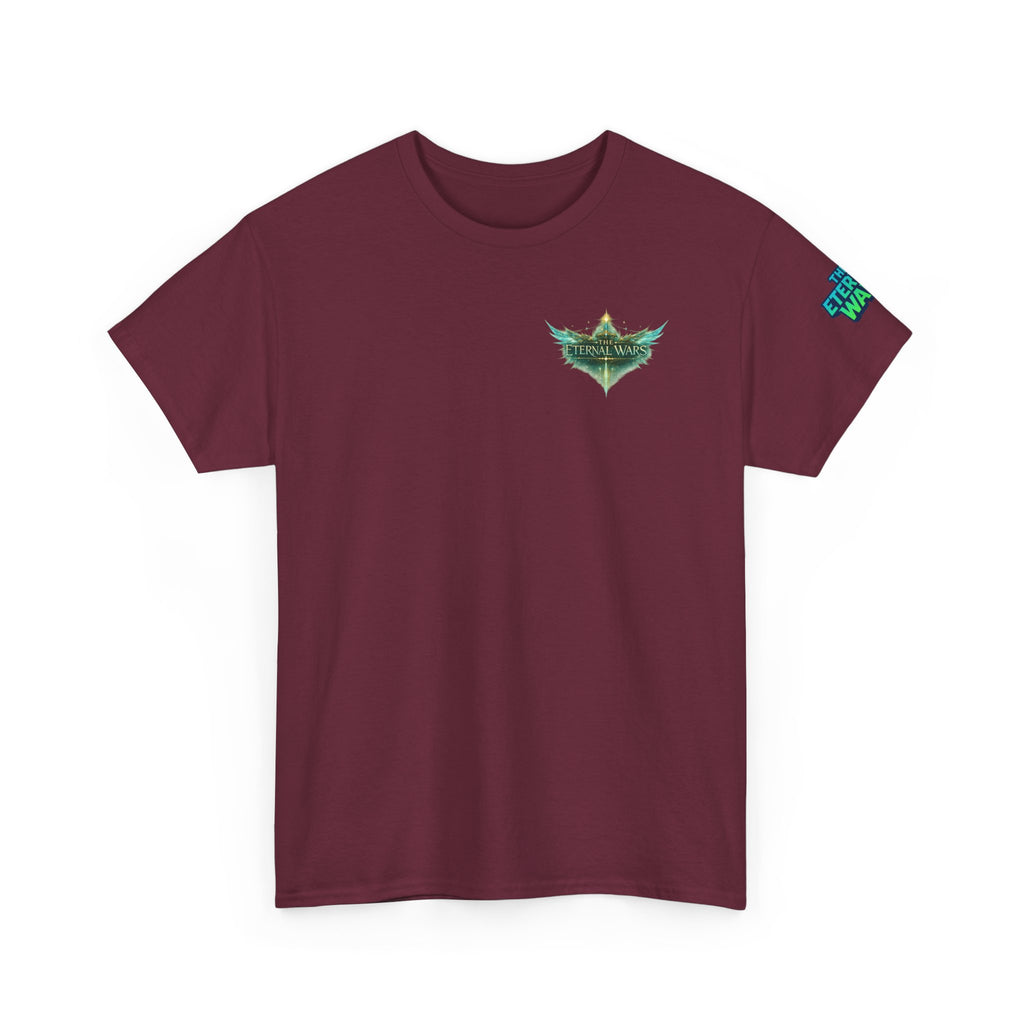 The Eternal Wars Graphic Tee – "Cambria" Winged Warrior Shirt