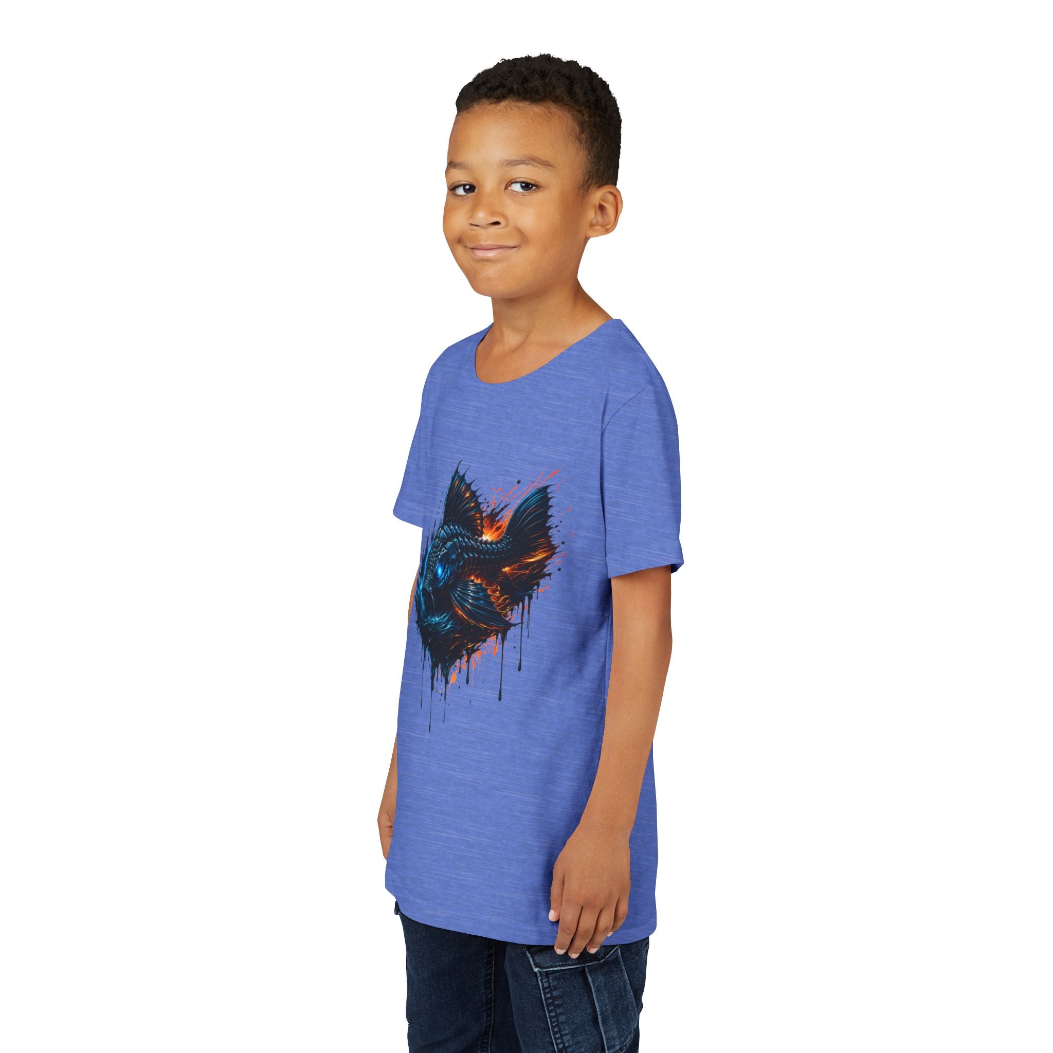 Armored Pleco L-185 – Youth Premium Fine Jersey Tee