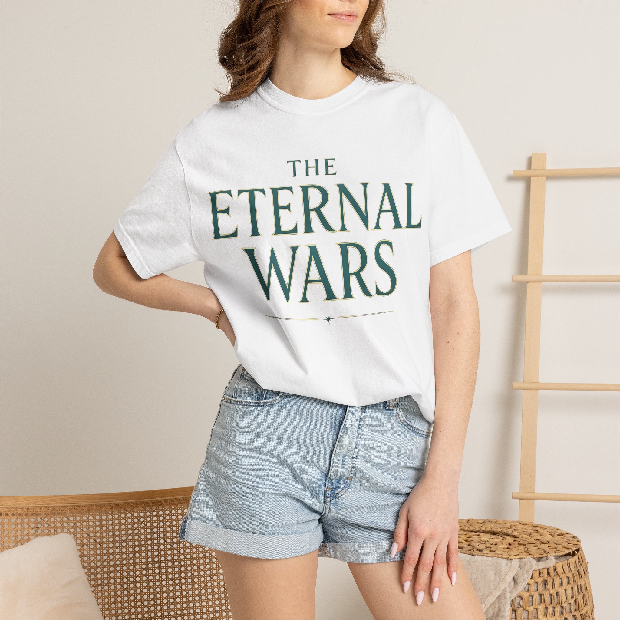 The Eternal Wars Vintage Book-Style T-Shirt