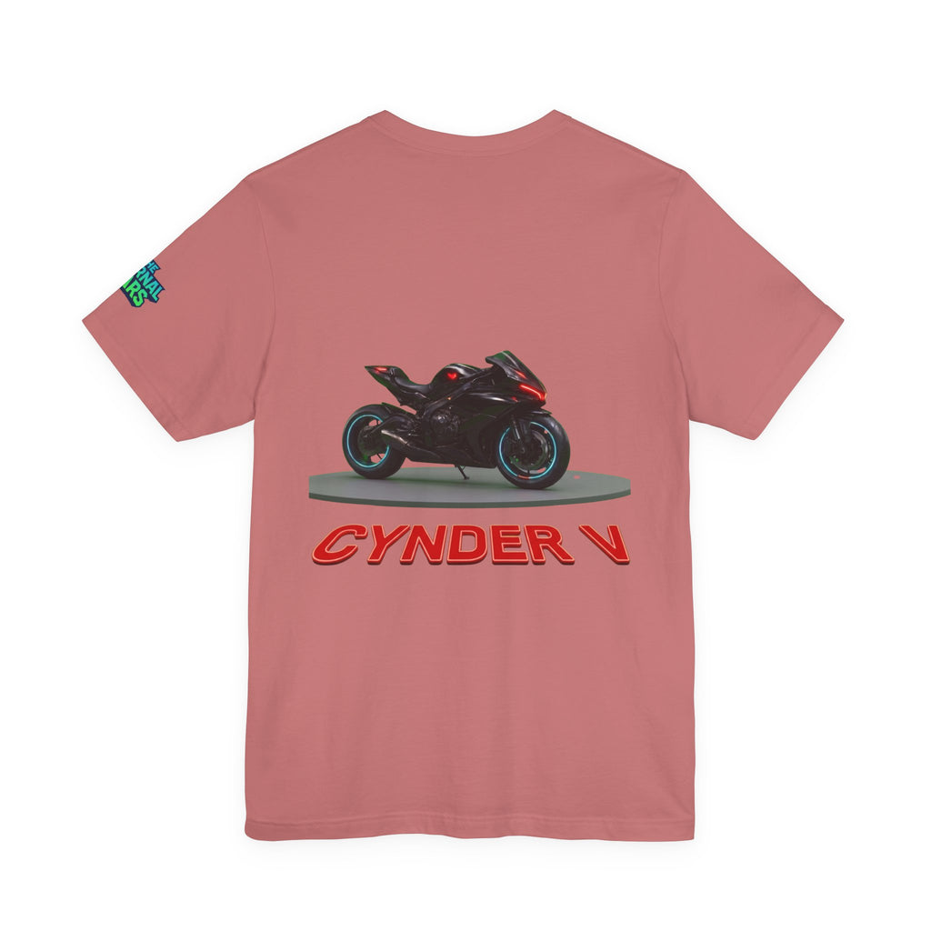 The Eternal Wars Motorcycle Tee — Cynder V Sportbike Graphic Shirt