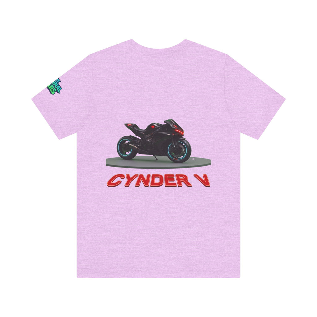 The Eternal Wars Motorcycle Tee — Cynder V Sportbike Graphic Shirt