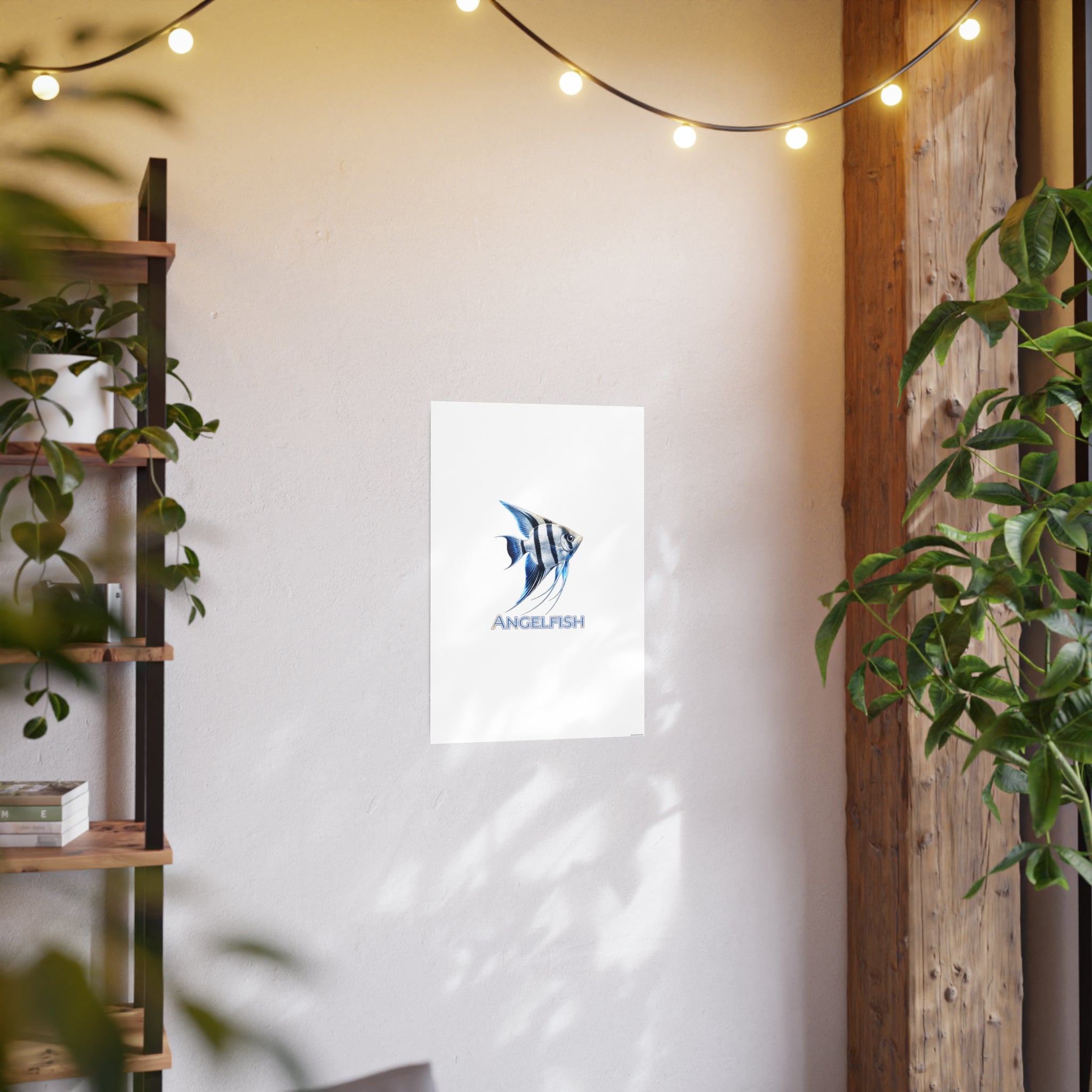 Angelfish – Premium Satin Photo Art Poster