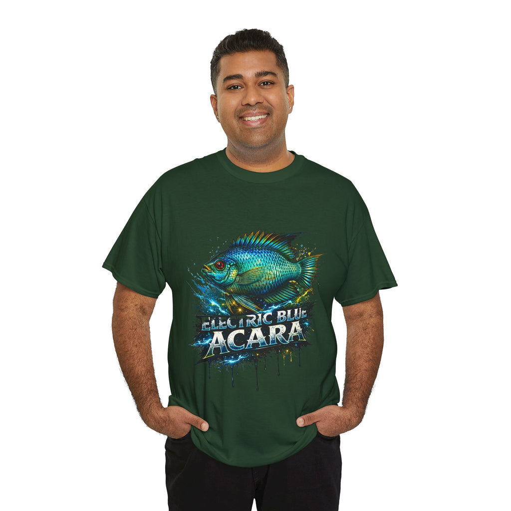 Electric Blue Acara – Premium Graphic Tee