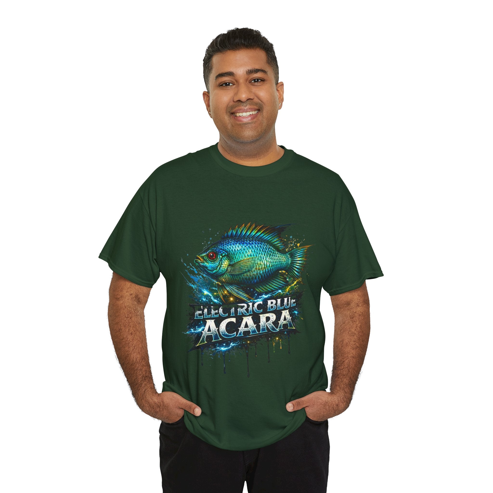 Electric Blue Acara – Premium Graphic Tee
