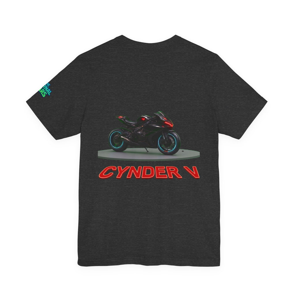 The Eternal Wars Motorcycle Tee — Cynder V Sportbike Graphic Shirt
