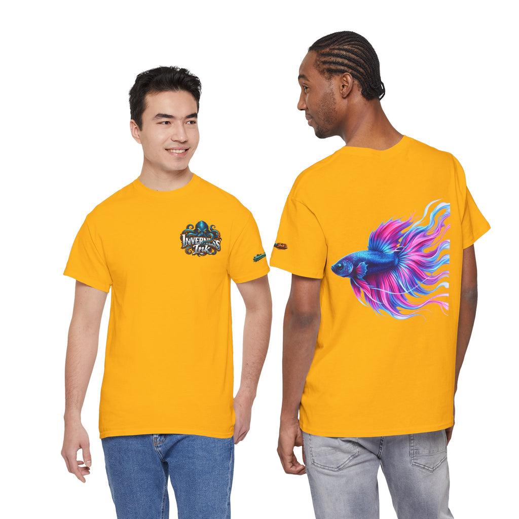 Electric Paint Betta — Classic Heavy Cotton Tee
