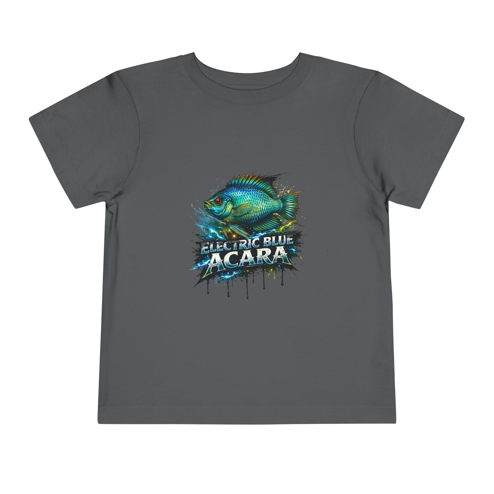 Electric Blue Acara – Toddler Graphic Tee