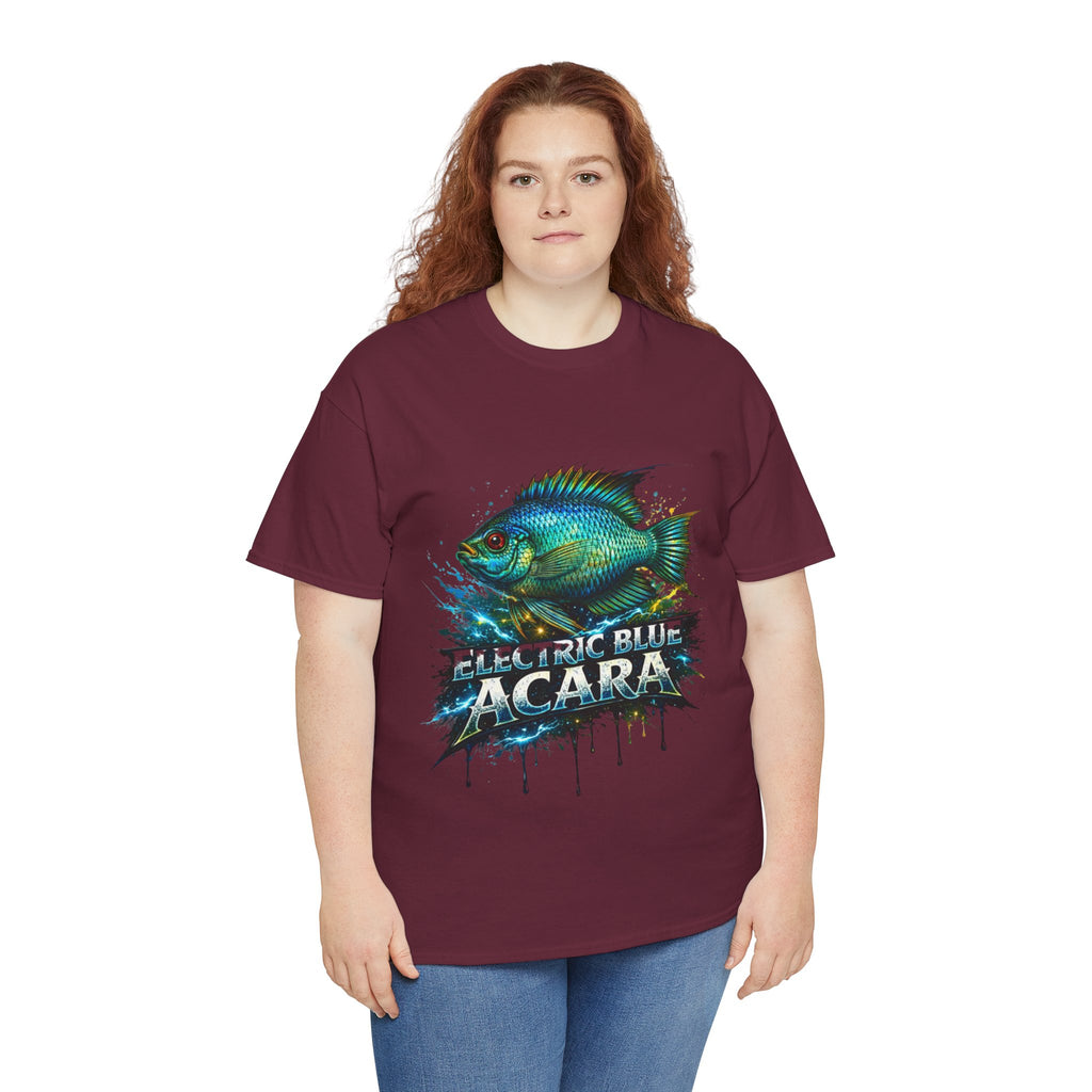 Electric Blue Acara – Premium Graphic Tee