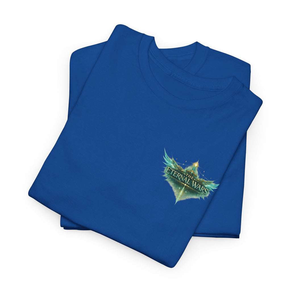 The Eternal Wars Graphic Tee – "Cambria" Winged Warrior Shirt