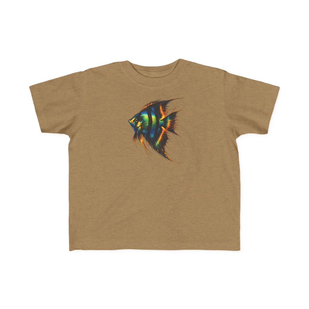 Toddler Fish Tee — Colorful Angelfish Graphic Kids Shirt