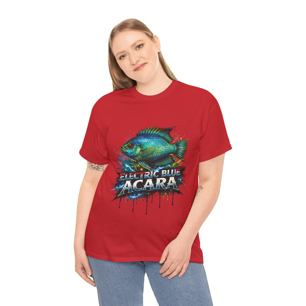 Electric Blue Acara – Premium Graphic Tee