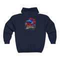 Fiercely Betta – Premium "Neon Flare" Zip-Up Hoodie