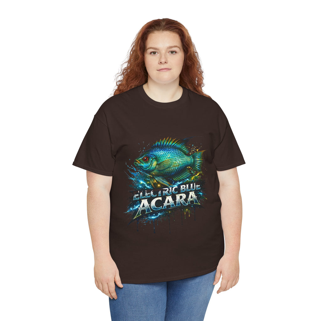 Electric Blue Acara – Premium Graphic Tee