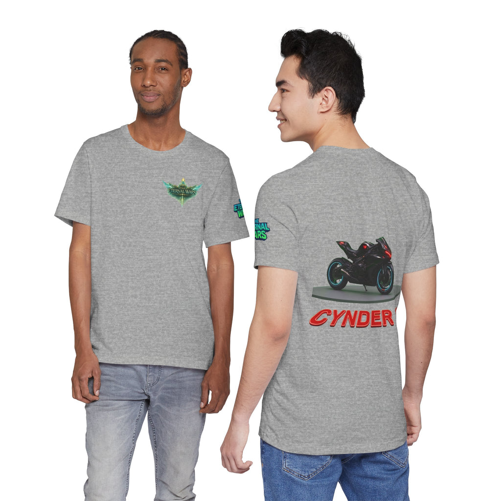 The Eternal Wars Motorcycle Tee — Cynder V Sportbike Graphic Shirt