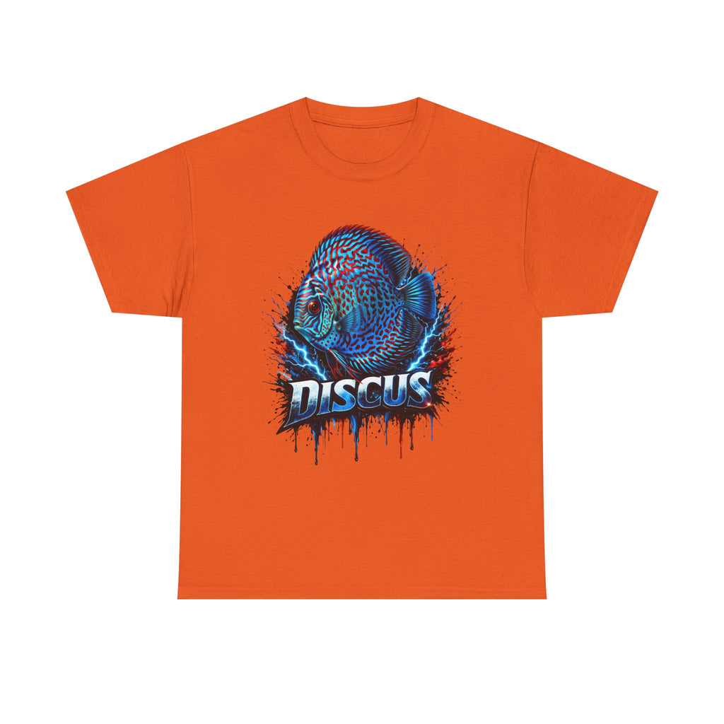 Discus Fish Graphic Tee - Vibrant Aquarium Fish Shirt