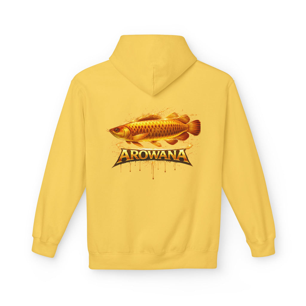 Arowana Fish Graphic Hoodie – Golden Arowana Design