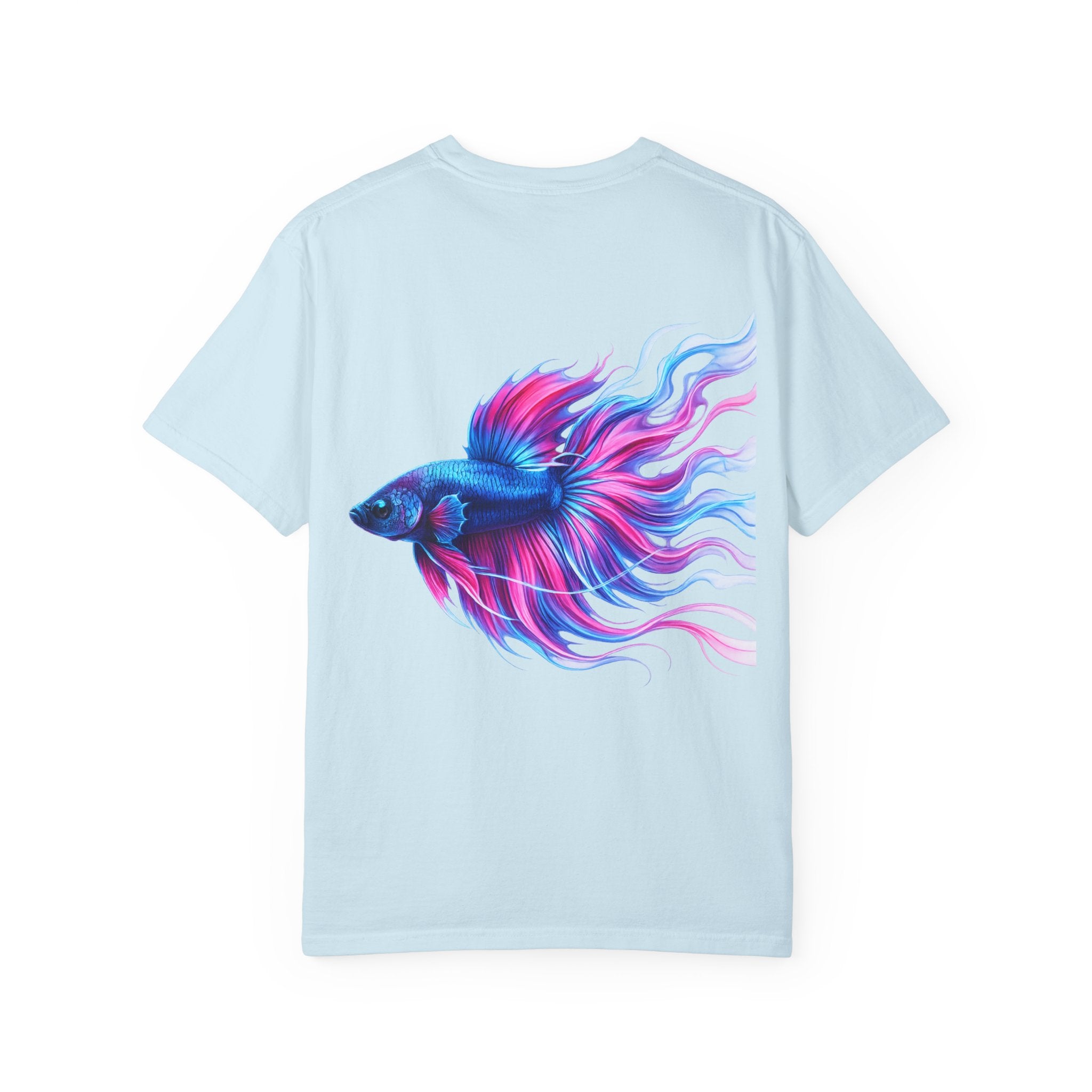 Electric Paint Betta T-Shirt — Neon Betta Splendens Art Tee