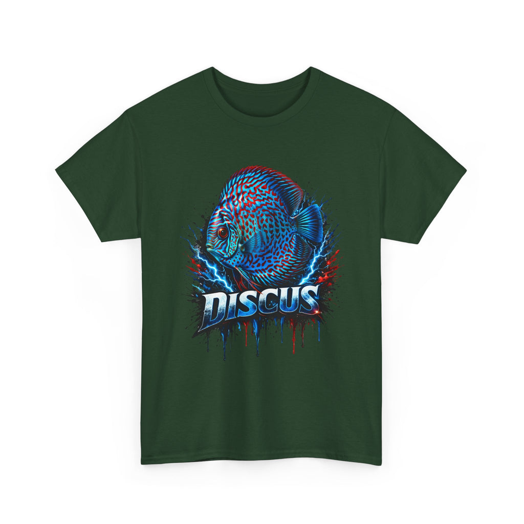 Discus Fish Graphic Tee - Vibrant Aquarium Fish Shirt
