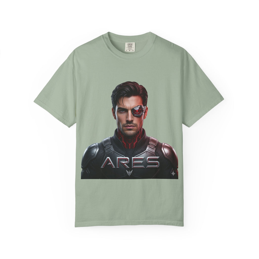 Ares Cyborg Portrait T-Shirt