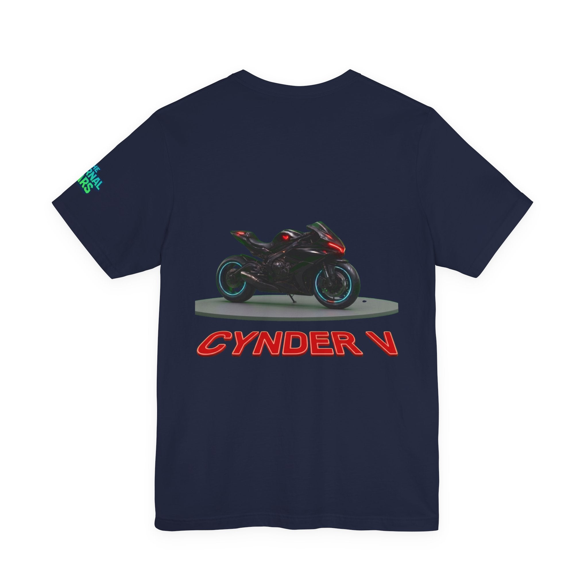 The Eternal Wars Motorcycle Tee — Cynder V Sportbike Graphic Shirt
