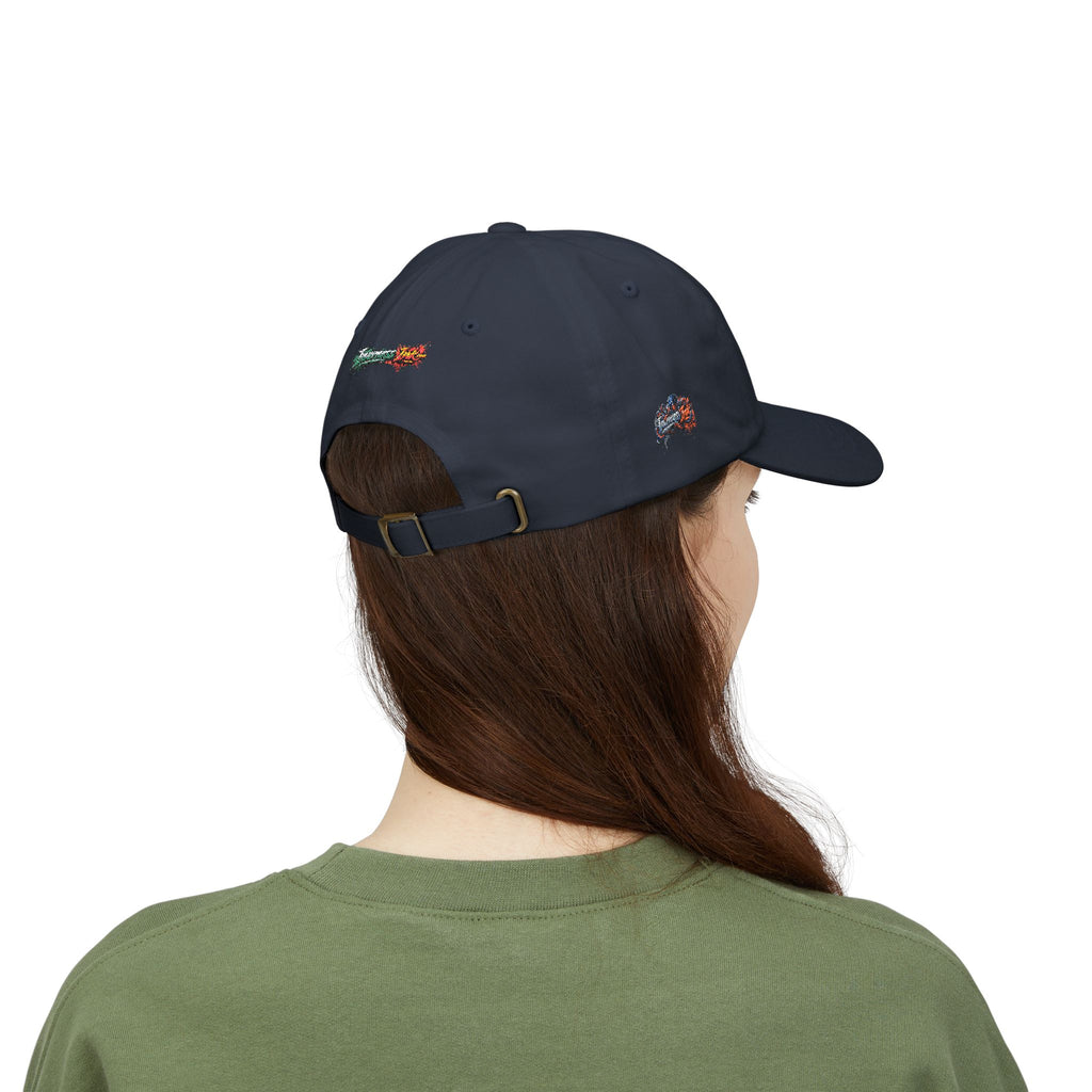 Betta Fish Dad Cap – Embroidered Color Splash Fish Baseball Hat