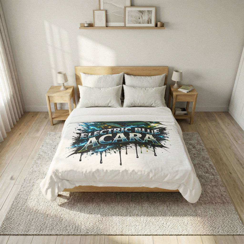 Electric Blue Acara – Premium Lightweight Cotton Comforter