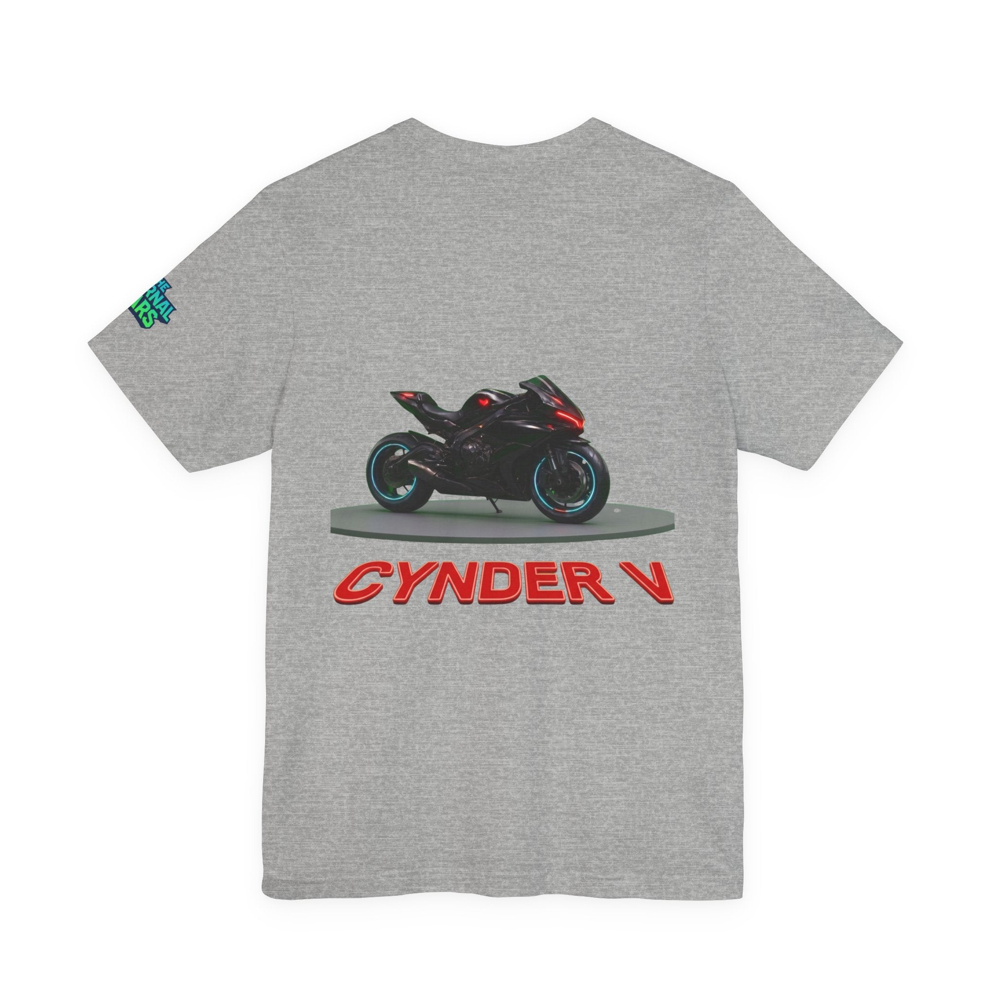 The Eternal Wars Motorcycle Tee — Cynder V Sportbike Graphic Shirt