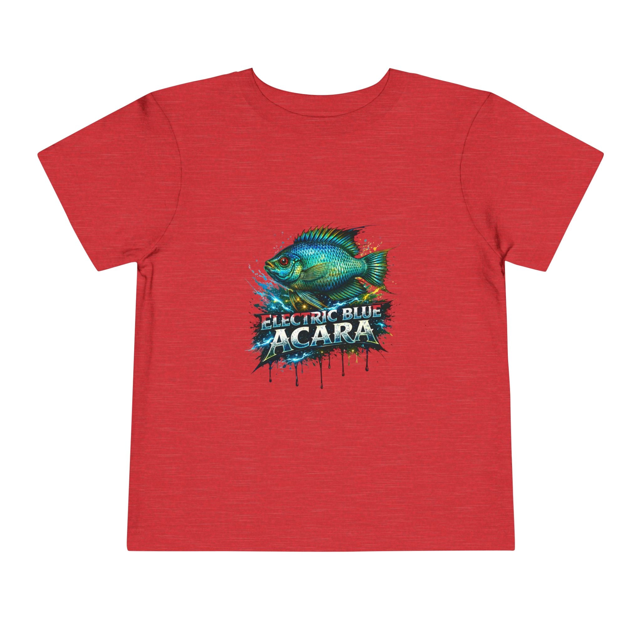 Electric Blue Acara – Toddler Graphic Tee