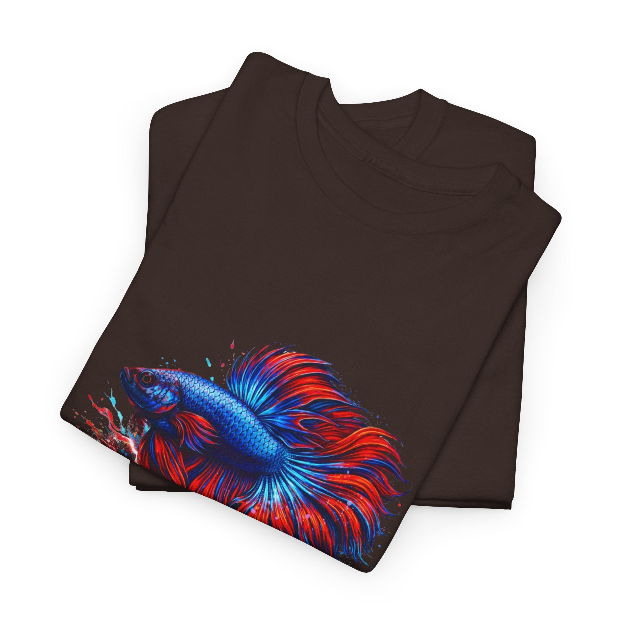 Betta Fish T-Shirt — Fiercely Betta Colorful Aquarium Fish Tee