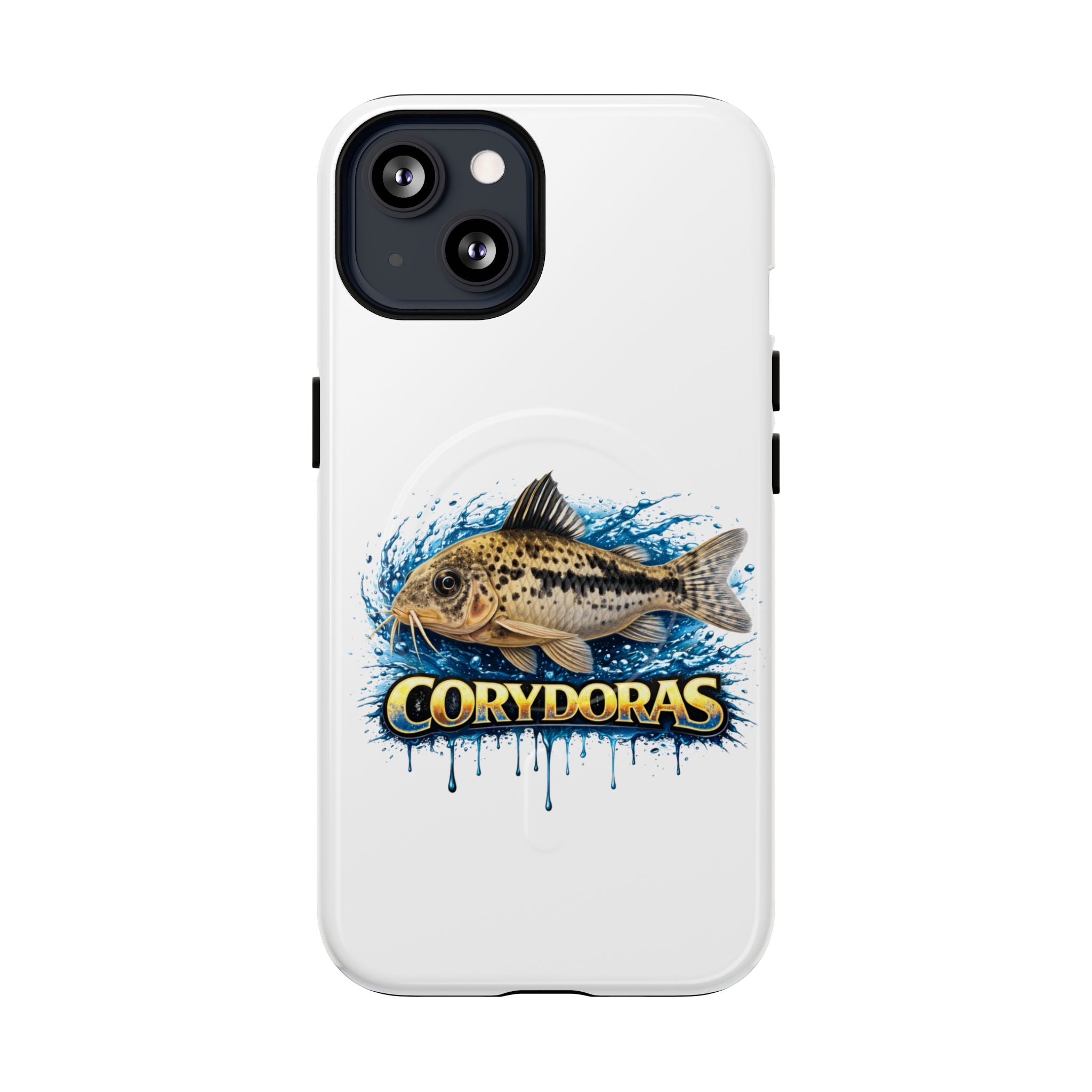 Corydoras Tough Magnetic Phone Case — Protective Fish Aquarium Design