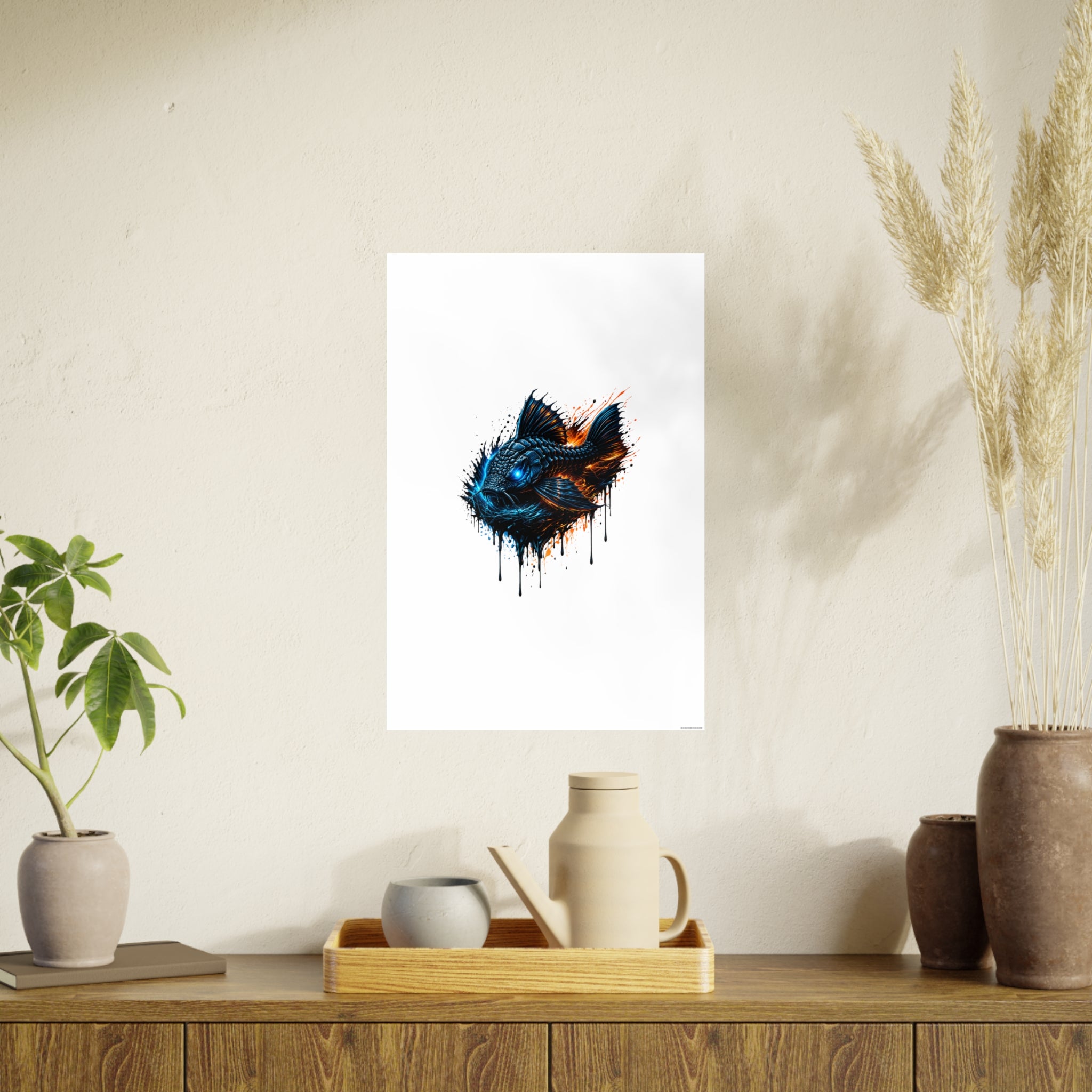Armored Pleco L-185 – Premium Satin Photo Art Poster