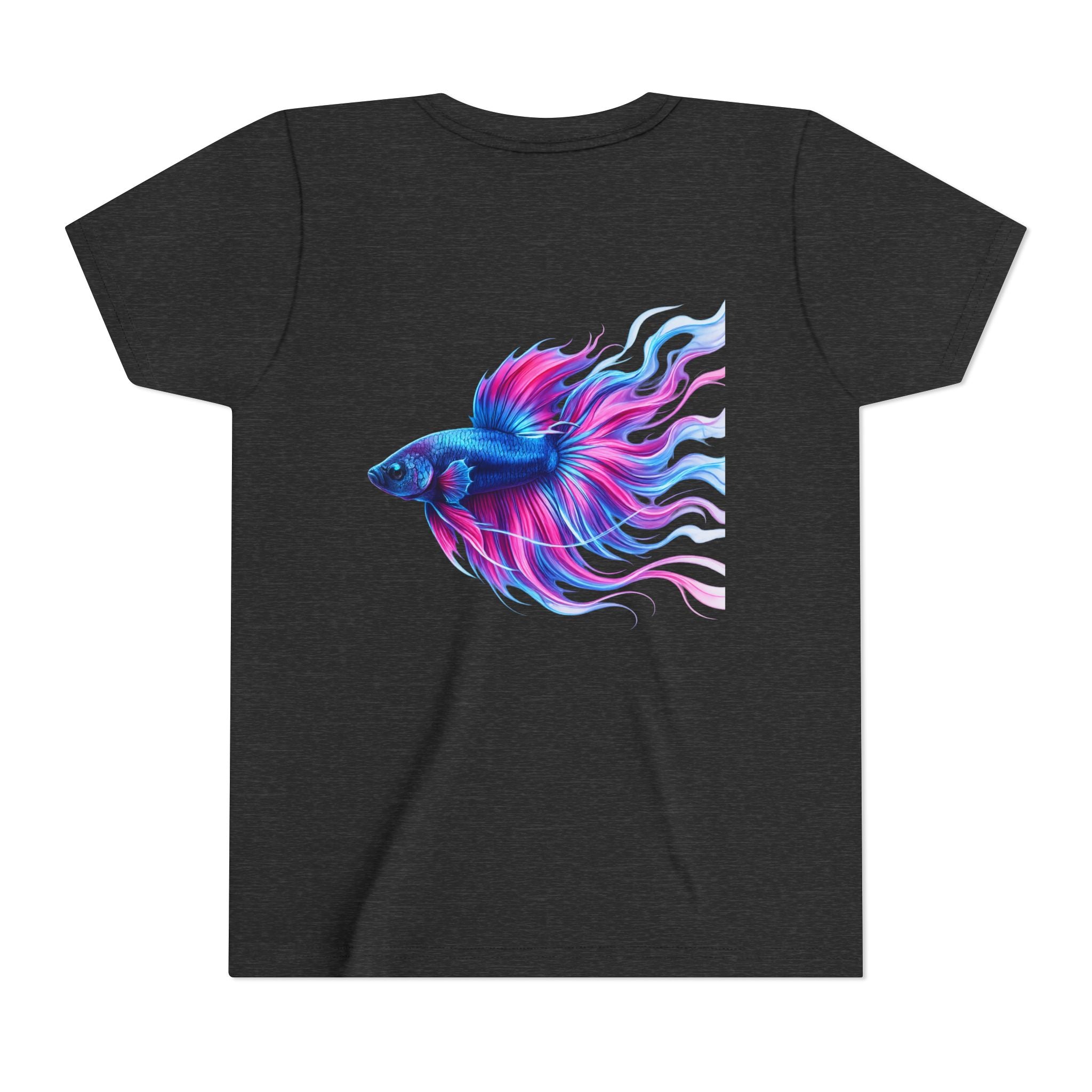 Youth Tee - Colorful Betta Fish Graphic Shirt