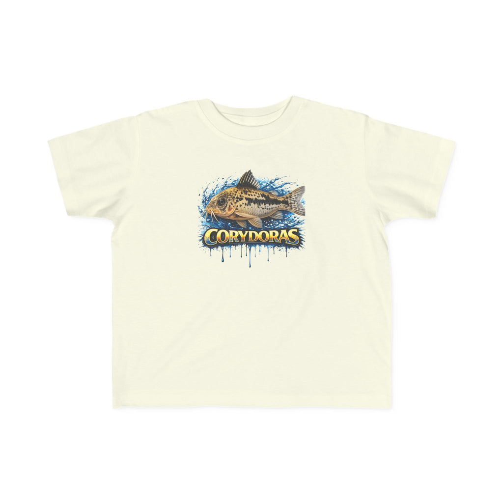 Toddler Tee — 'Corydoras' Aquarium Fish Graphic