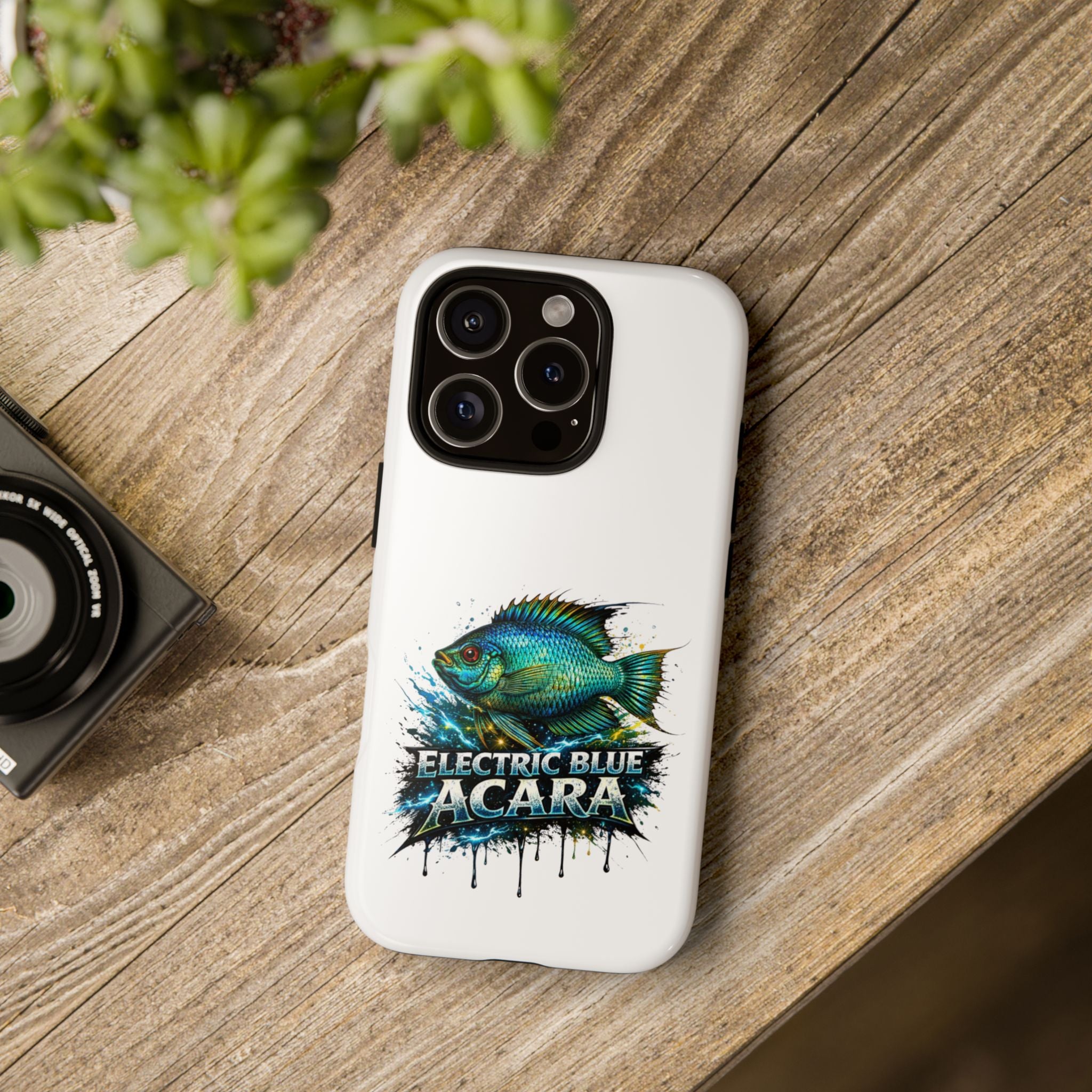 Electric Blue Acara – Tough Case