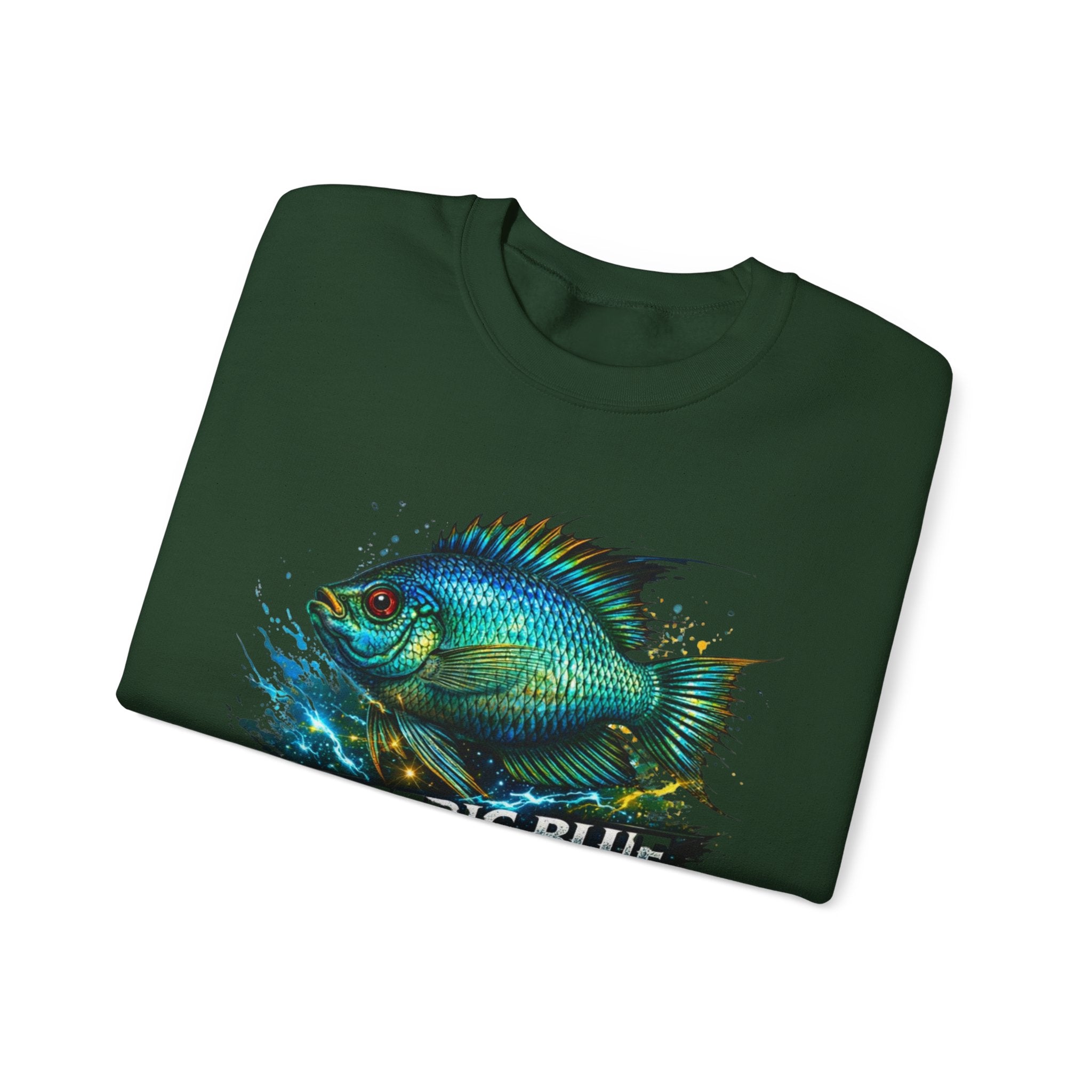 Electric Blue Acara – Heavy Blend™ Crewneck Sweatshirt