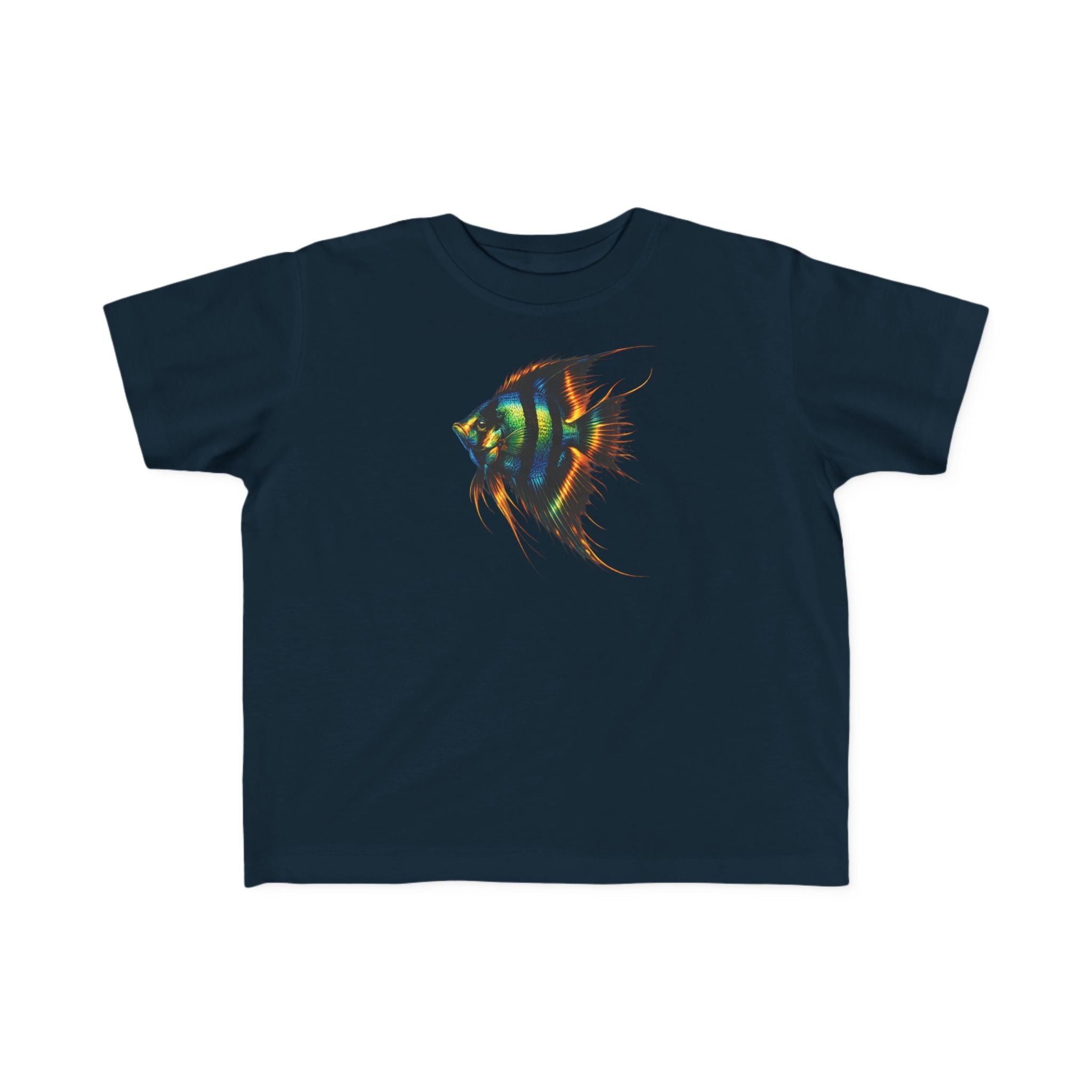 Toddler Fish Tee — Colorful Angelfish Graphic Kids Shirt