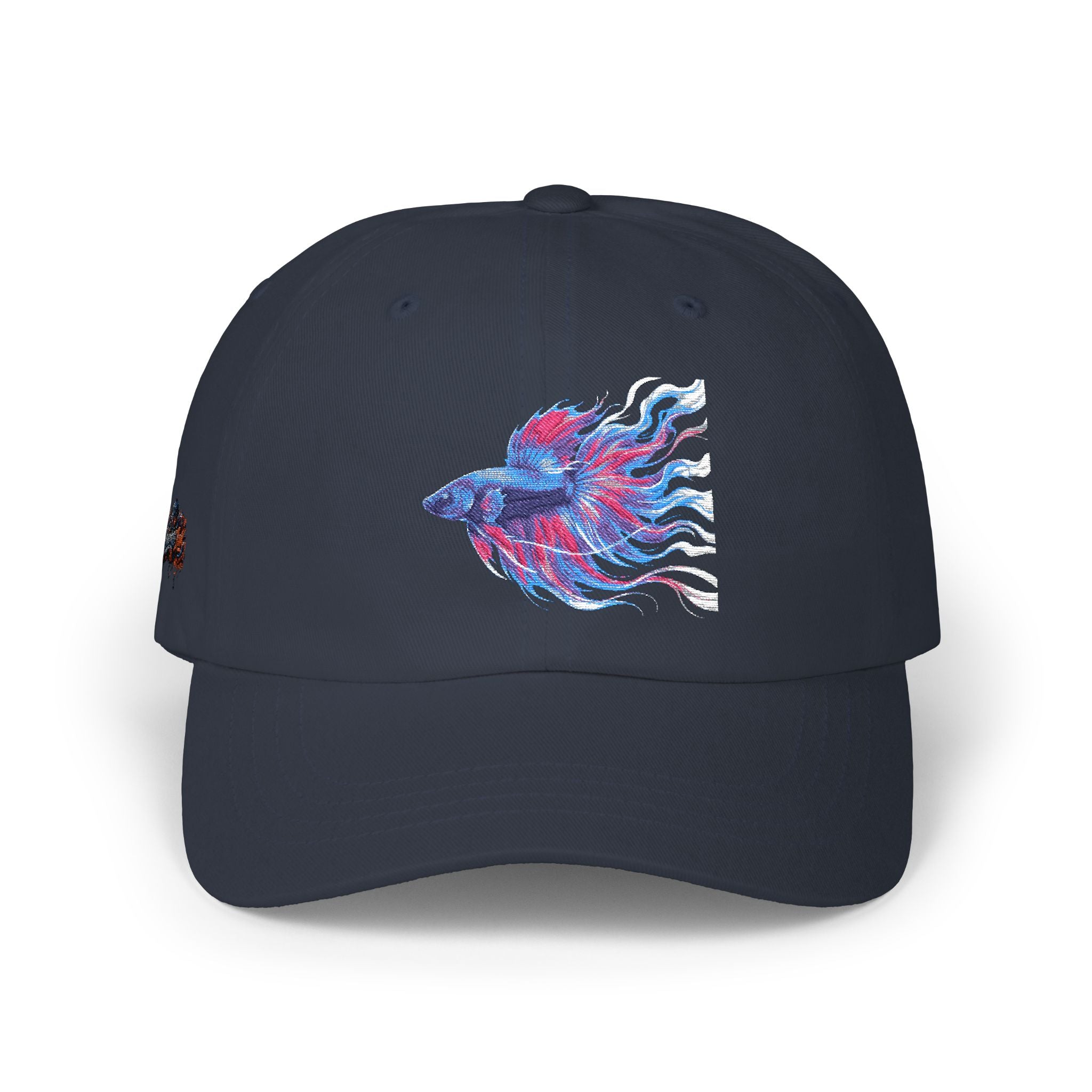 Betta Fish Dad Cap – Embroidered Color Splash Fish Baseball Hat