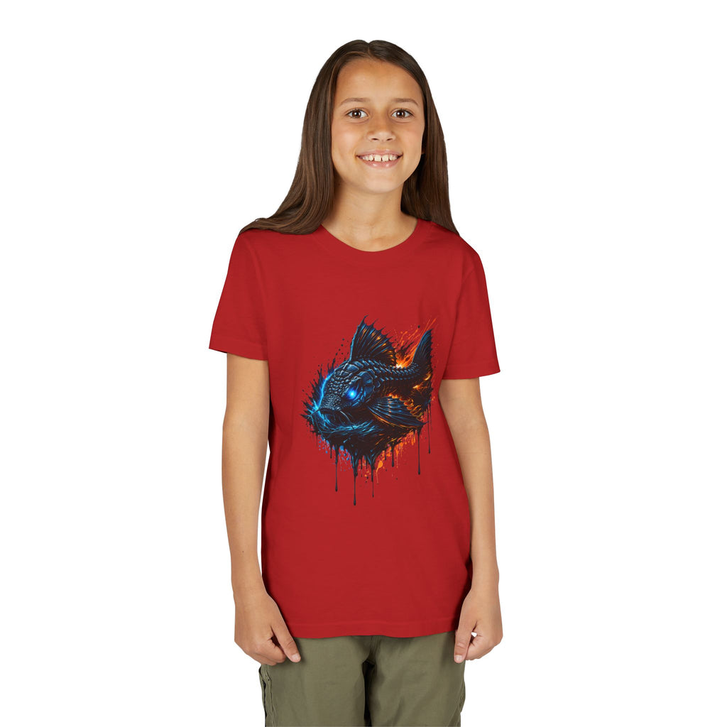 Armored Pleco L-185 – Youth Premium Fine Jersey Tee